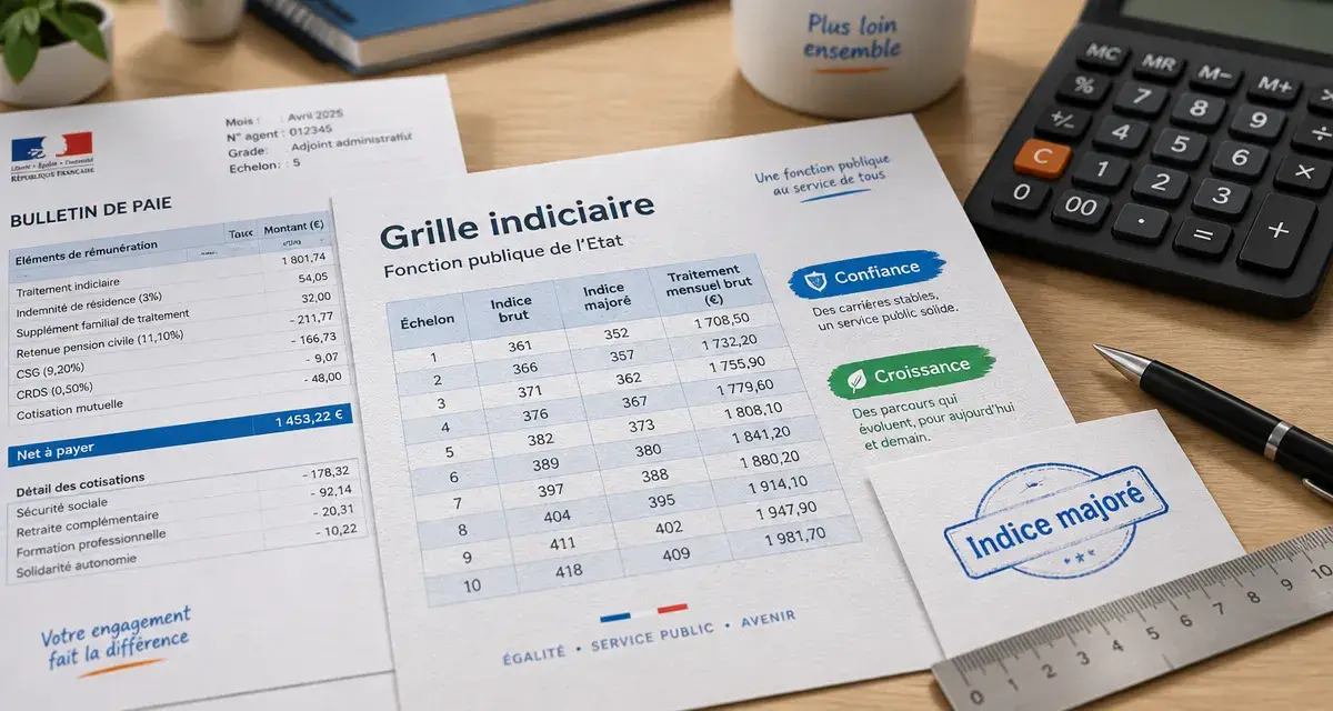 Calculer son salaire de prof : indice majoré au net payé